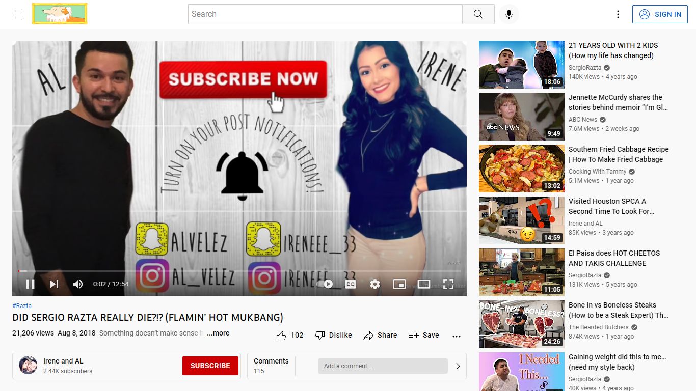 DID SERGIO RAZTA REALLY DIE?!? (FLAMIN’ HOT MUKBANG) - YouTube